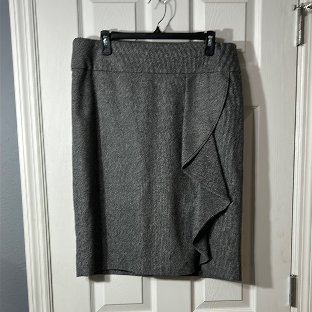 Talbots Wool Charcoal Pencil Skirt women’s size 14